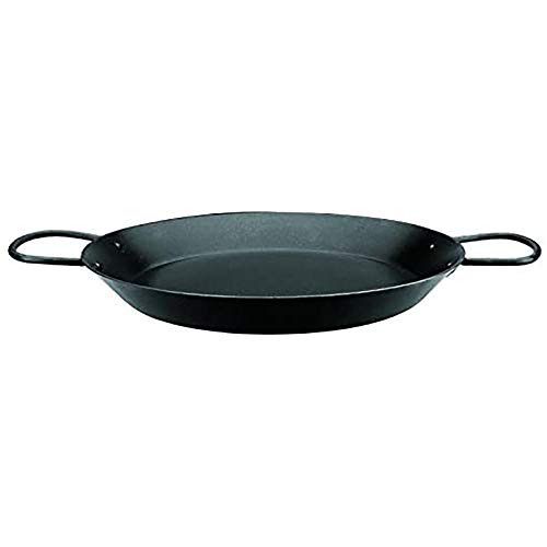 IBILI, Padella per paella Inducta, 26 cm, alluminio, antiaderente, 2 porzioni, adatta ai piani a induzione.