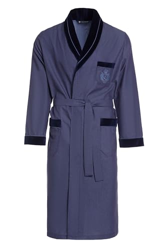 LEVERIE Élégant peignoir homme léger printemps/automne. Fabriqué en UE. Rouge, Régulier IT, XXXXL