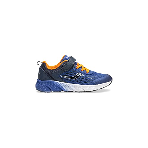 Saucony Boy's Wind A/C Sneaker, Navy, 13 XW US by Saucony - Image 2