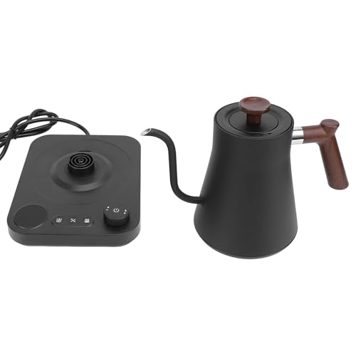 Tetera eléctrica cuello de cisne acero inoxidable 1200W miniatura 2