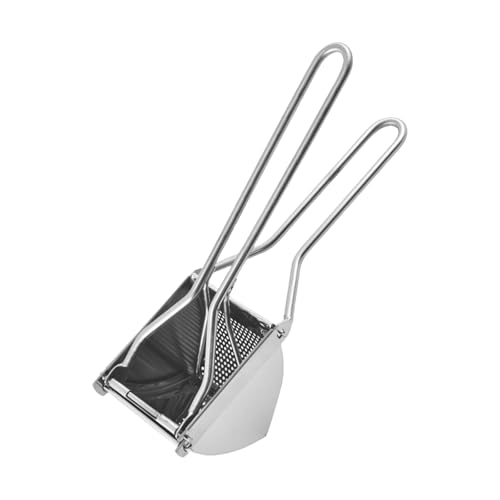 LEIDJGUN Prensador Patatas Resistente Utensilio Cocina Fácil Usar Prensador Patatas Acero Inoxidable para Puré Patatas Y Puré