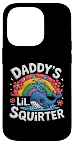 Inappropriate Funny Daddy' Lil Squirter Embarrassing Women's �X�}�z�P�[�X iPhone 14 Pro �p