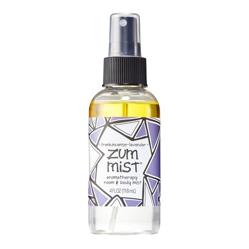 Indigo Wild Zum Mist Aromatherapy Spray, Frankincense-Lavender, 4 Fluid Ounce