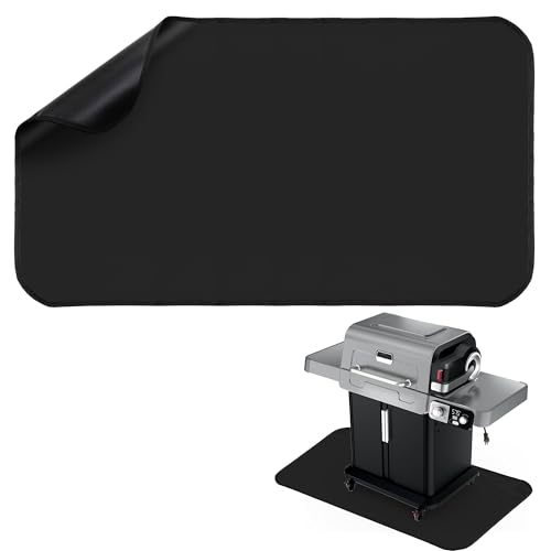 SIUDANGKA Under Grill Mats for Outdoor Grill Compatible with Ninja