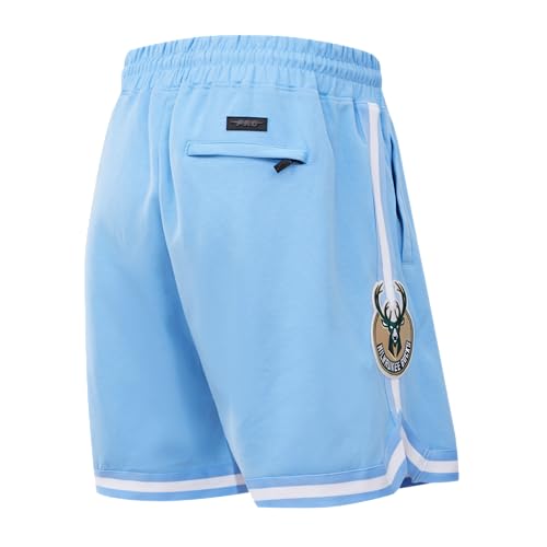Pro Standard Mens NBA Milwaukee Bucks Classic Chenille Athletic Short - image 2