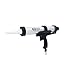 KS Tools Druckluft Kartuschenpistole 515.1975 310ml I Druckluft Kartuschenpresse mit stufenlos regulierbarerem Vorschub I Mit Sicherheitsüberdruckventil
