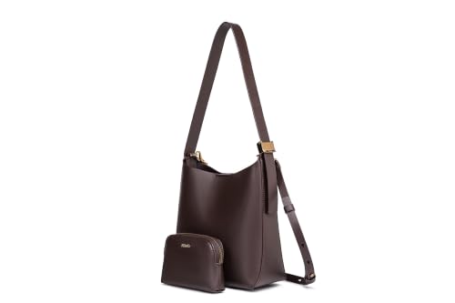 Bolso tote de cuero pequeño para mujer miniatura 6