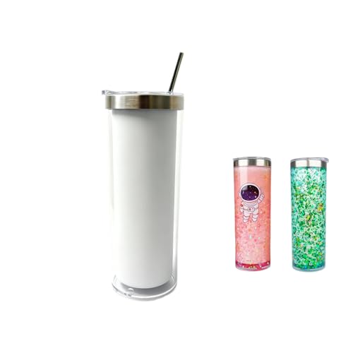 Iridiyphor 20oz Snow Globe Tumbler Blank
