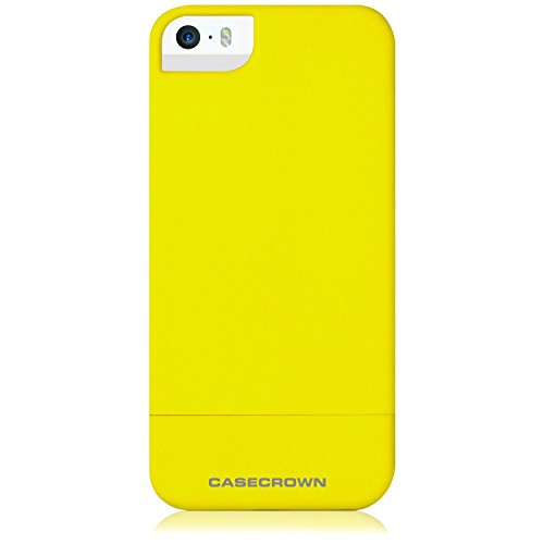 CaseCrown Cali Glider Case for Apple iPhone 5 - Sunset Yellow