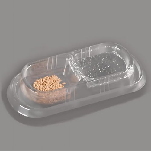 RICHAR 犬 猫 使い捨て 皿 ボウル ペット用 子犬 子猫 用 セット商品 (Bスタイル)