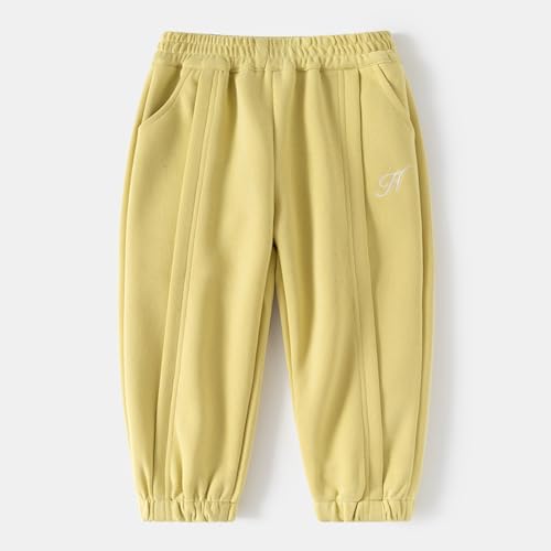 Baby Girl Sweatpants Elastic Waist Solid Jogger Pants Toddler Kids Casual Athletic Trousers Bottoms Fashion Comfy Winter Pant2