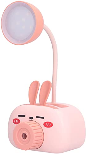 Lampe de bureau LED rechargeable USB avec taille-crayon intégré