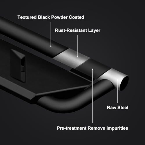 Estribo Drop Running Board para Chevy Silverado 2019-2026 miniatura 3