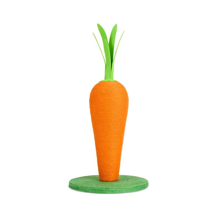 Rascador para gatos EveryYay Novelty Carrot Mediano miniatura 1
