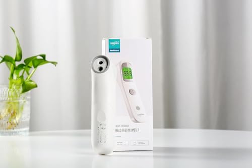 EUROPAPA Fieberthermometer für Baby Kinder Erwachsene, Infrarot Stirnthermometer mit Fieberalarm,...