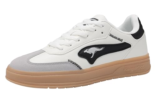 KangaROOS K gw Heaven OG, Zapatillas Mujer, Blanco Jet Black, 37 EU