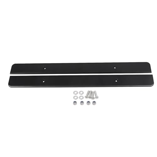 Placas Protectores Extendidas Negros para Harley Touring 1993-2013