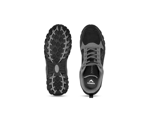 Image of Men Low Ankle Hiking Shoe | Rubber Sole | Lowland Hiking and Mid Mountain Trails | EH500
