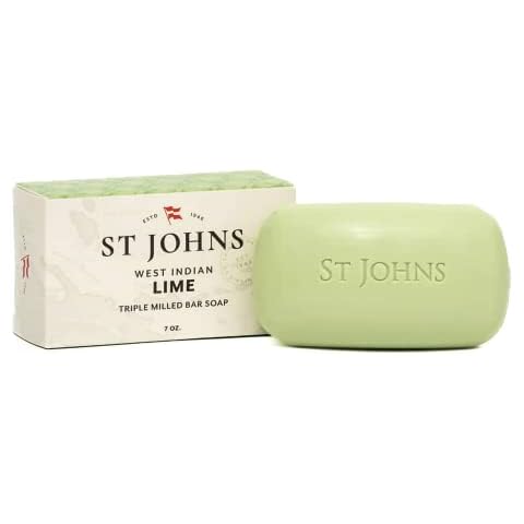 St. John West Indian Lime Soap Bar Cover