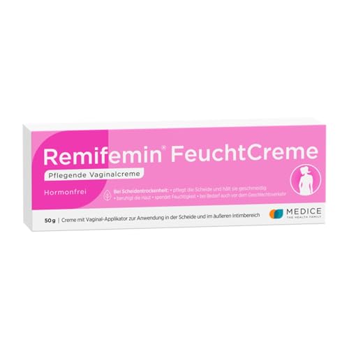 Remifemin FeuchtCreme 50 g - bei Scheidentrockenheit - hormonfrei - mit Hamameliswasser - Feuchtcreme bei Scheidentrockenheit