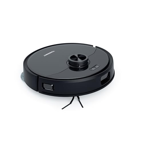 Image of Robot Vacuum and Mop Combo 15000Pa Strong Suction,Lidar Navigation, 120 Days Self Emptying Station,Self Cleaning Mop, 4in1 Robotic Vacuum, WiFi /App /Alexa,Ideal for Pet Hair Hard Floor Carpet