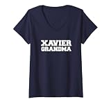 Womens Xavier University Musketeers Grandma V-Neck T-Shirt