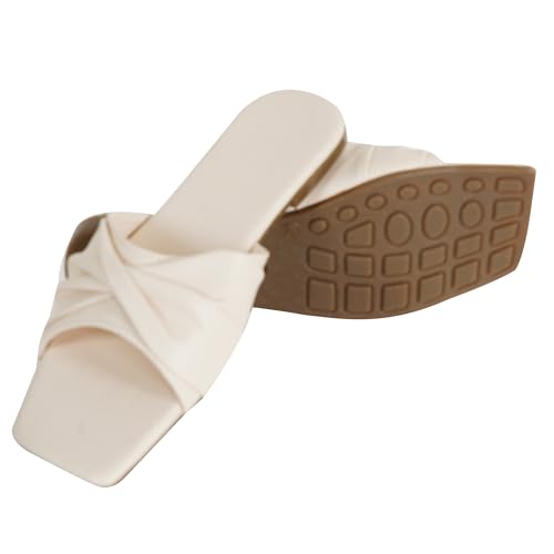 Image of Women's Casual Flip Flops | Daily Wear Comfortable Slippers | Kolhapuri Style Flat Sandals for Girls & Women