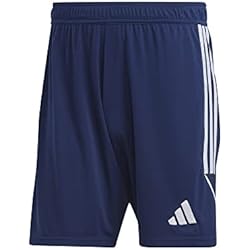 Manchester City F.C., Camiseta Hombre, Temporada 2022/23, Segunda equipación Oficial 4 adidas IB8081 Tiro 23 SHO Pantalones Cortos, Equipo Masculino, Azul Marino, 2/Blanco 2XL