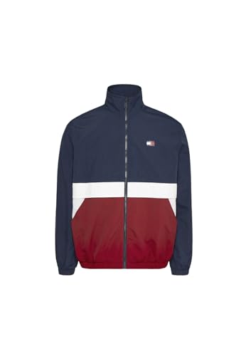 Veste color block Tommy Jeans pour homme : le look urbain multicolore
