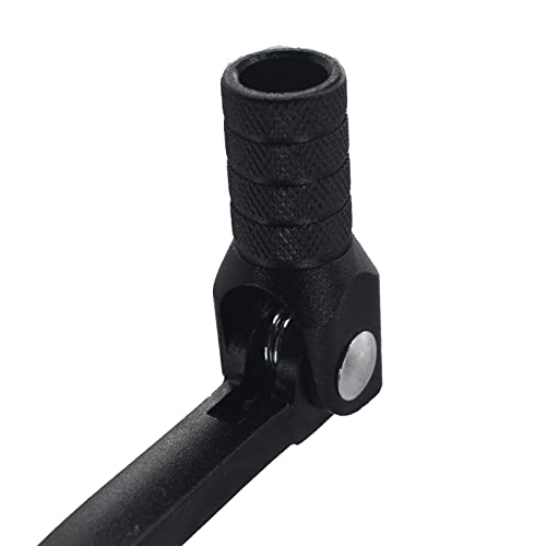 Image of CNC Aluminum Motorcycle Gear Shifter Lever, Foldable Pedal Shifter Fit for 50cc 110cc 250cc CRF50 XR50 XR CRF Dirt Pit Monkey Bike Motorcycle ATV Quad Black Black