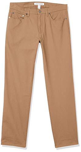 Amazon Essentials Men's Pants, Relaxed-Fit, 5-Pockets, Stretch Twill - Image 5