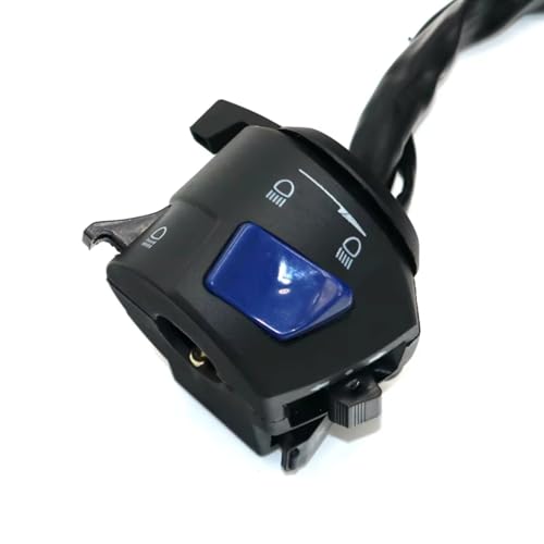 Interrupteur de guidon moto avec boîtier robuste et commandes ergonomiques - 4
