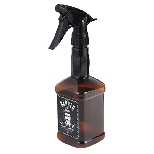 Healeved Botella Pulverizadora de Agua para Peluquería Plástico Duradero con Pulverizador Uso Profesional y Doméstico para Spray de Cabello y Riego de Flores