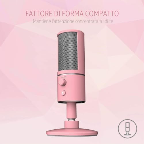 Seiren X Quartz - PC Gaming USB Microfono a Condensatore per Streaming - Microfono streaming - Immagine 3