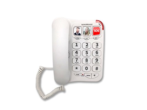Telefono Fisso Gigaset DA210 Da Parete: Suoneria Regolabile, LED Chiamata E Tasti Rapidi