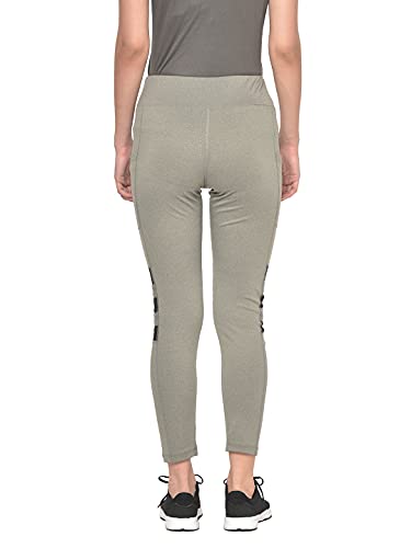 Image of CHKOKKO Women's High Rise Regular Fit Polyester Blend Sports Leggings (JSSTIGHT)