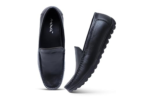 Image of ARAMISH Genuine Leather Loafers Shoes for Men
