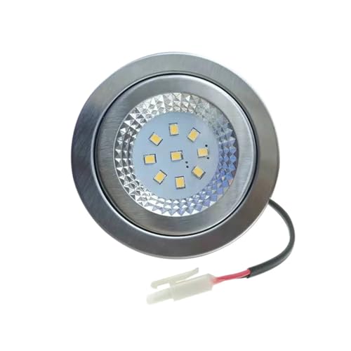 Image of 2-Pieces Kitchen Ventilation Range Hood Light LED 1.5W 220V 230V 240V AC Cooker Smoke Filter Bulb To Replace 20W(White 6000K)