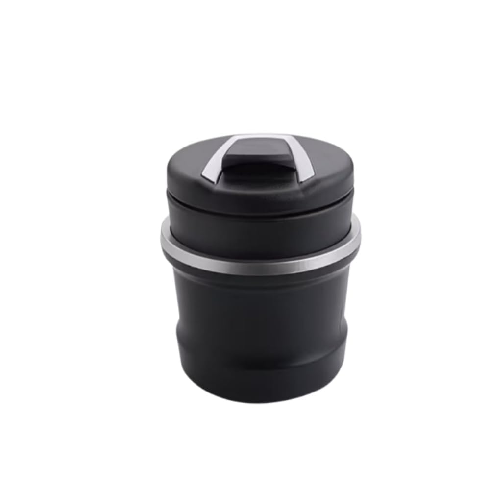 IYOUGSIAS Car Ashtray, for BMW 4er G22 G23 G24 2020-2024 2025 Cigarette Ashtray Light Smokeless Ash Tray with Lid and Stainless Steel Lining for Cup Holder