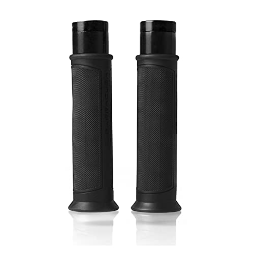 Poignées de guidon moto 22mm de précision avec embouts noirs pour Suzuki GSX-R