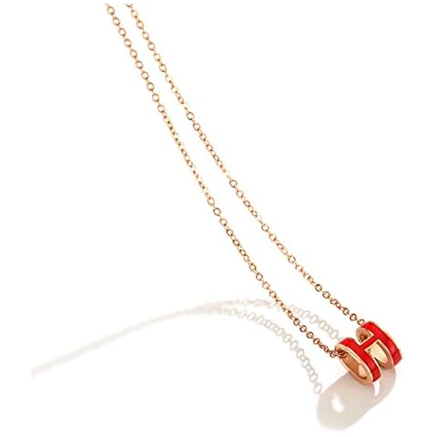 Collier lettre H WRVCSS Cover