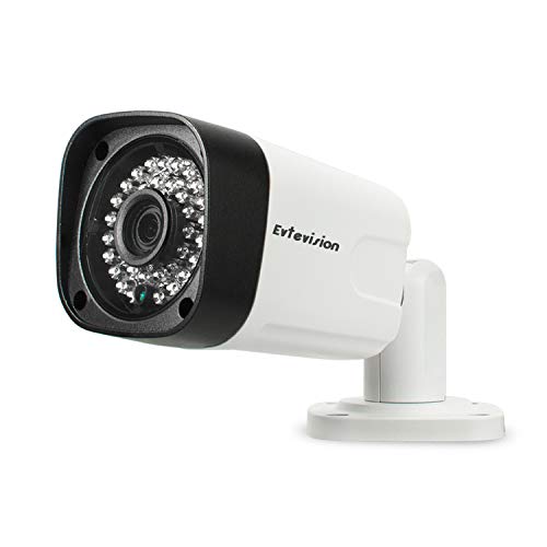 Evtevision 5MP Cámara de seguridad 4-in-1 AHD/HD-TVI/CVI/CVBS,IR Bala,IP66 resistente a la intemperie, visión nocturna infrarroja,visión amplia de ángulo
