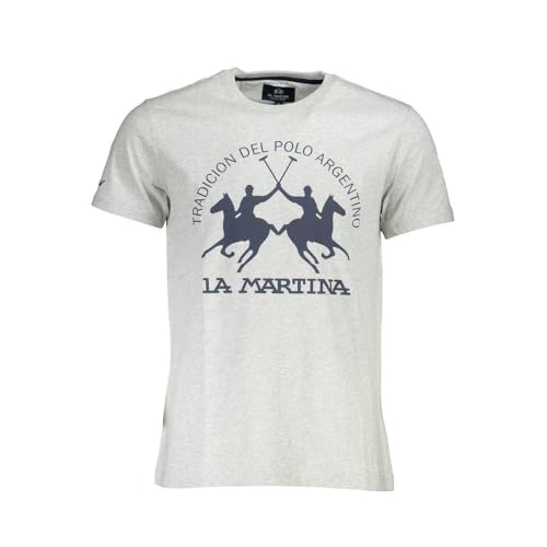 T-shirt en coton gris premium de la marque de prestige pour homme