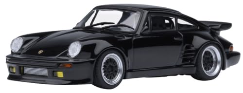 AUTOart 911 (930) Turbo Blackbird Black Wangan Midnight 1/64 miniatura 1