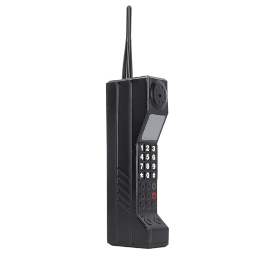Vintage Mobiltelefontillbehör i Järn - Tegelprydnad för Hemmet