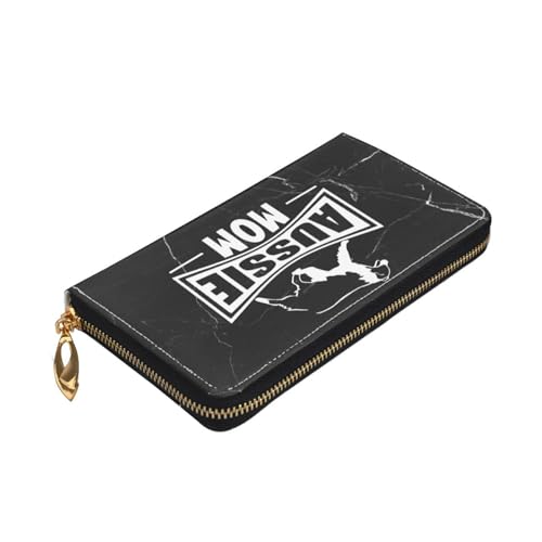 Aussie Mom Australian Shepherd Dog Wallet Card Bag4