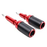 Frame Sliders for Ducati for Monster 821 1200 1200S Motorcycle Falling Protection Frame Slider Fairing Guard Crash Pad Protector Crash Protectors (Color : Red)