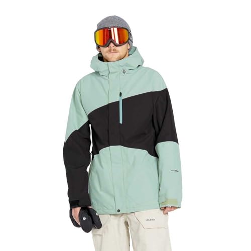 Volcom Men's Primry Shell Snowboard Winter Ski Jacket, Agave S5