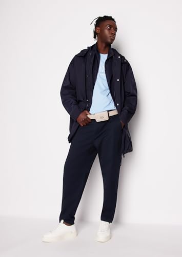 Armani Exchange Men's Milano Collection Jersey Blazer with Logo Patch4