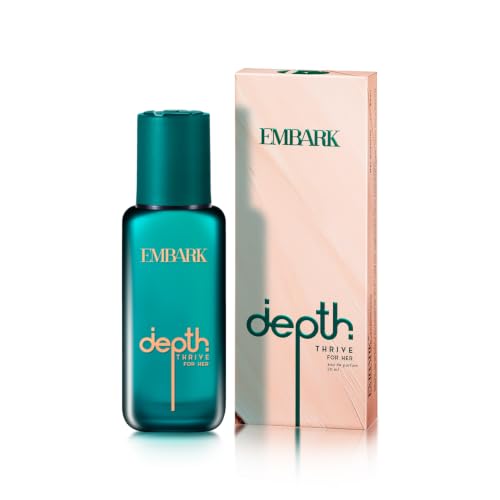 Image of EMBARK Depth Thrive Long Lasting Perfume for Women | 20ml Eau De Parfum | Floral Woody Premium Fragrance | Gift for Women